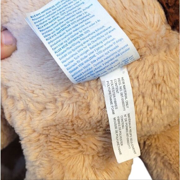 Build A Bear 2014 Brown Puppy Dog Plush Stuffed Animal - Picture 5 of 6